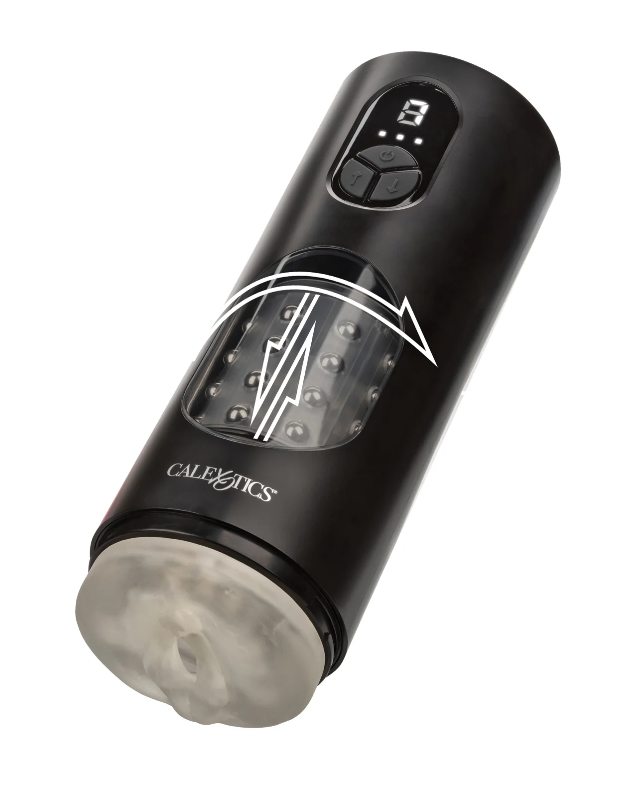 Bionic Beaded Power Stroker - Black - Image 5