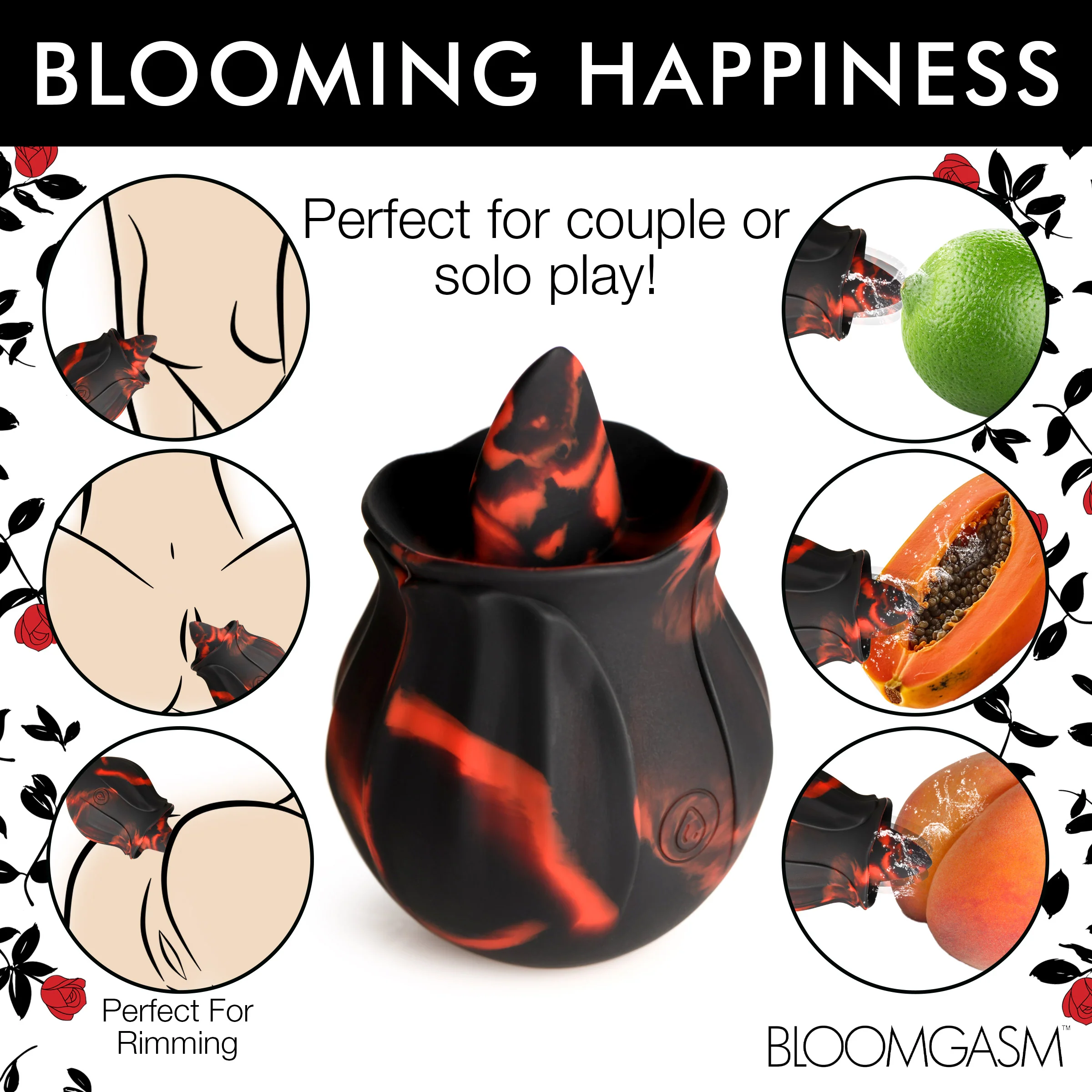 Black Kiss Rimming Rose - Image 5