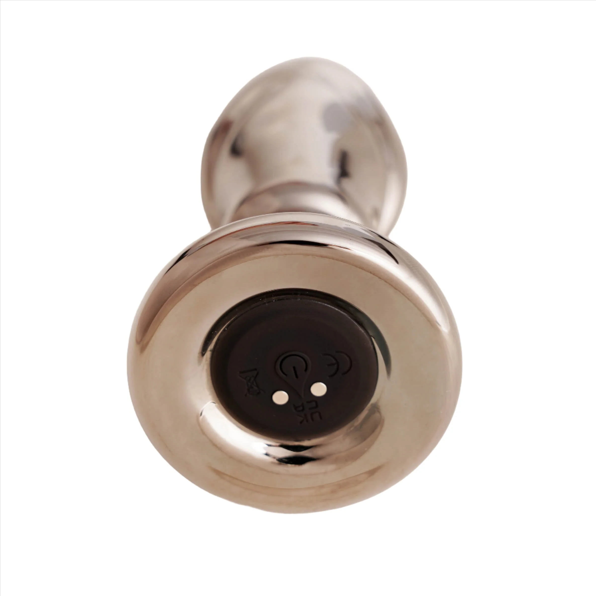 Black Opal Anal Glass Toy with Rechargeable Vibrator - Image 4