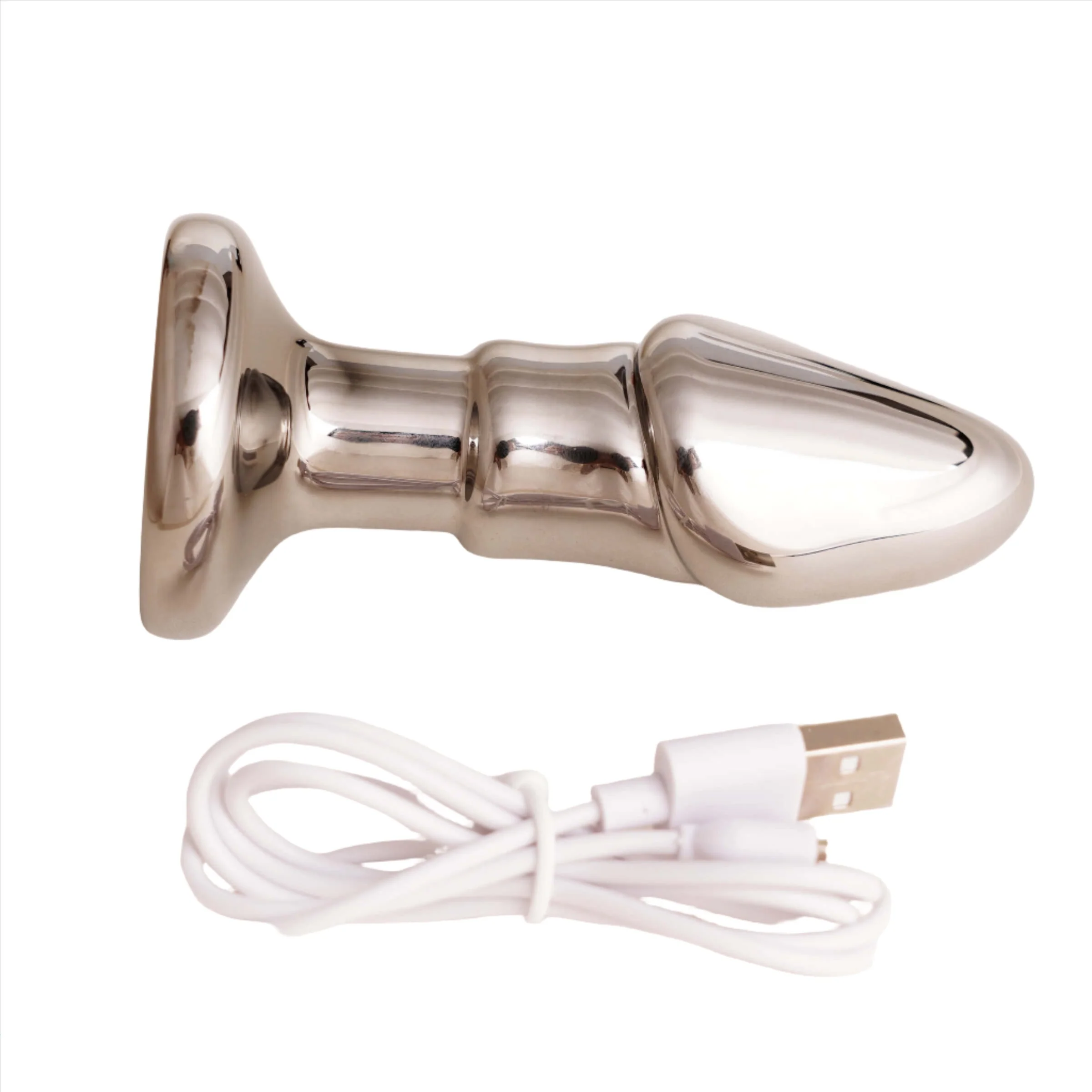 Black Opal Anal Glass Toy with Rechargeable Vibrator - Image 5