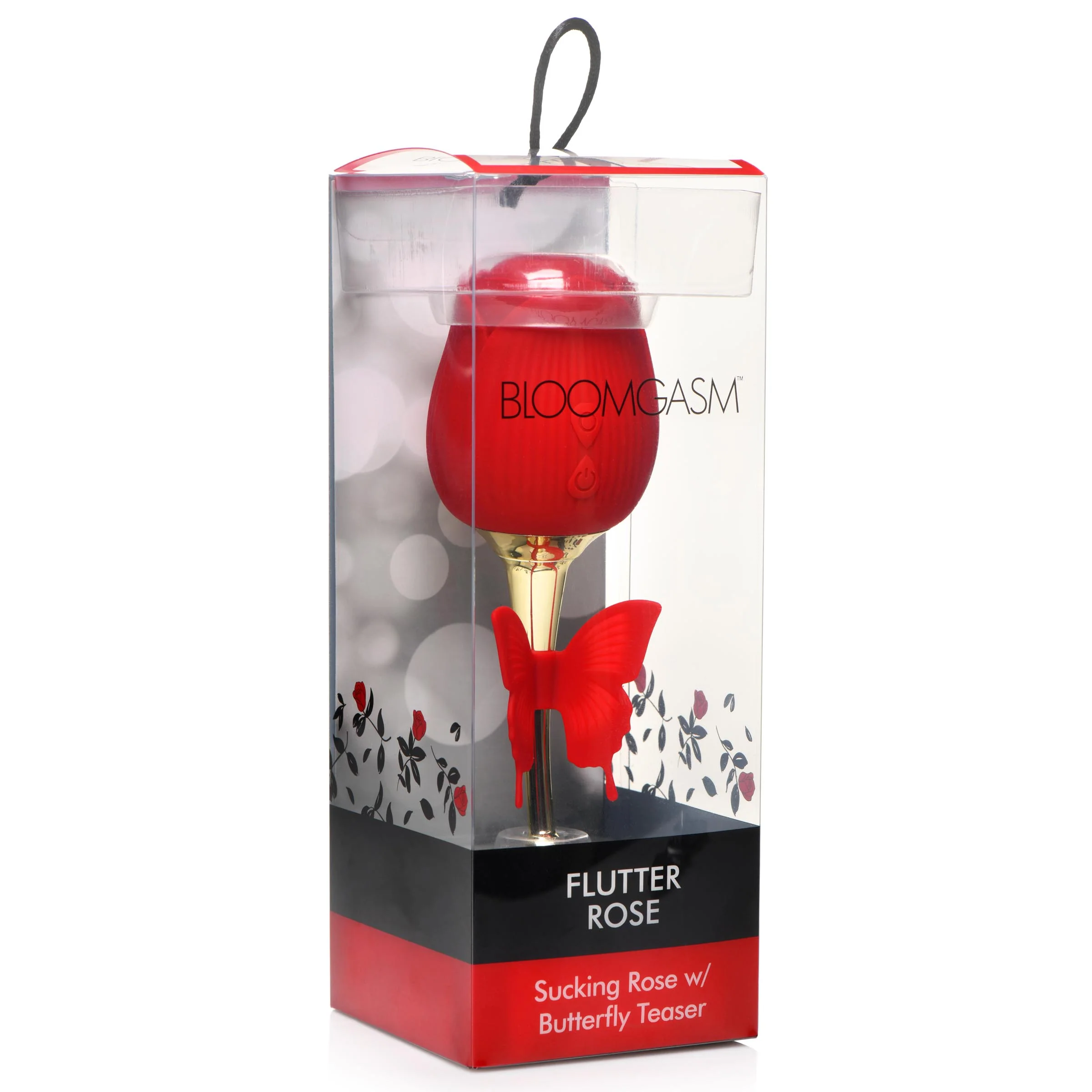Bloomgasm Flutter Rose Clit Sucking Stimulator With Butterfly Teaser - Image 4