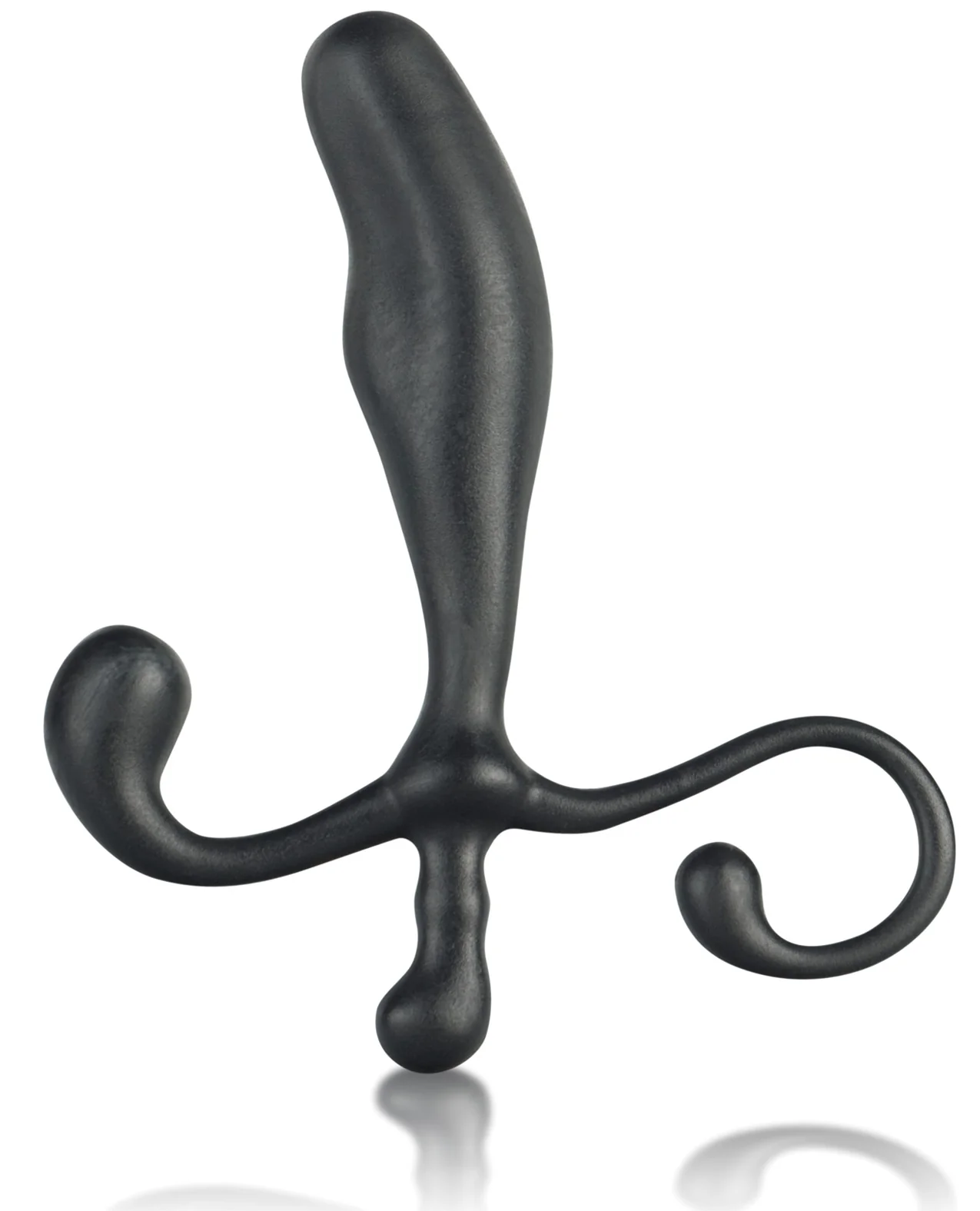 Blue Line C & B 5" Male P-Spot Massager - Black - Image 2