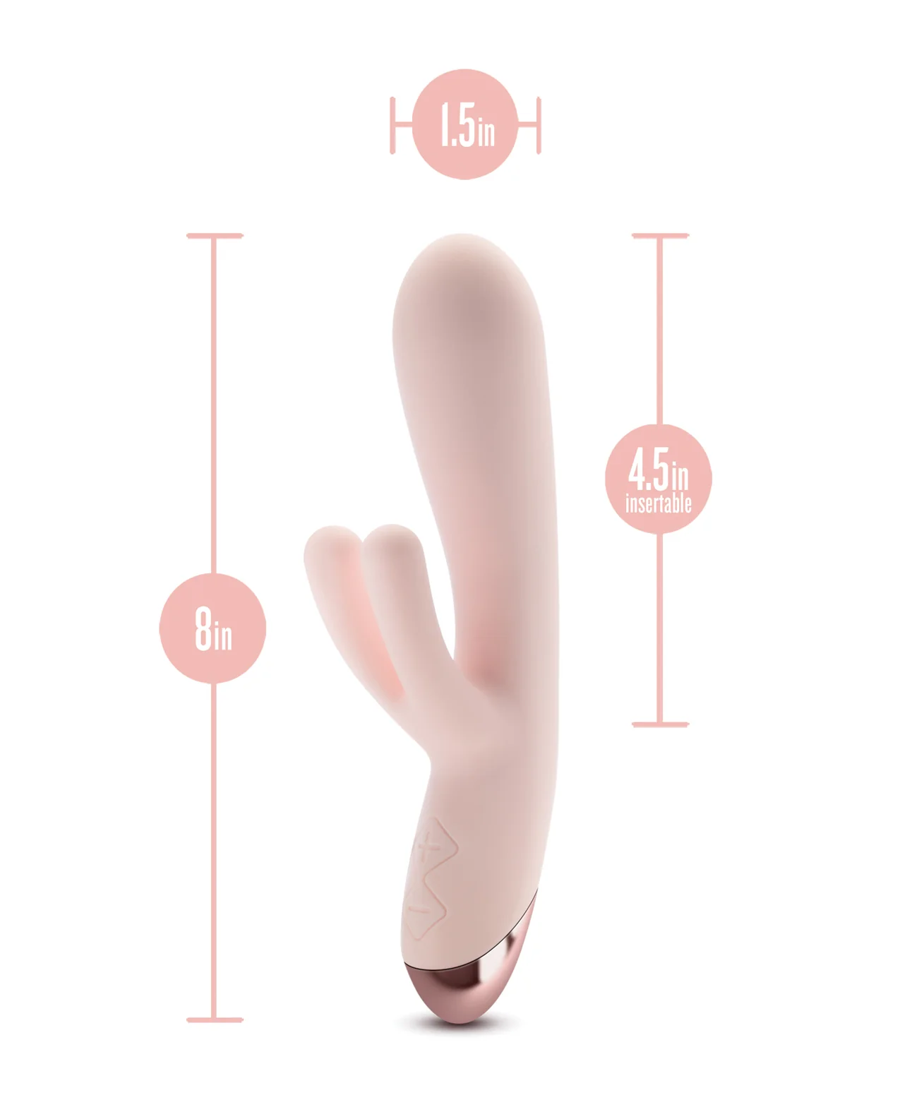 Blush Elora Rabbit Vibrator - Pink - Image 4