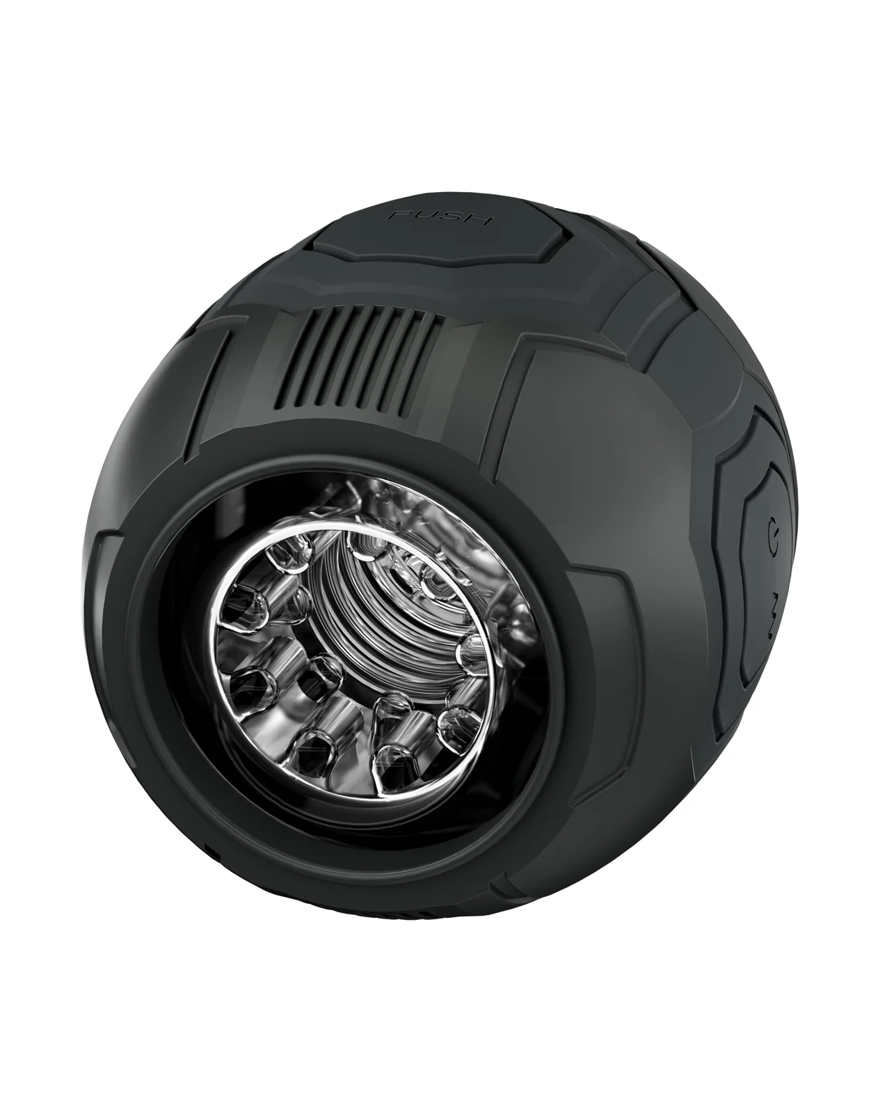 Blush M for Men Dome X Vibrating Masturbator - Black - Image 2