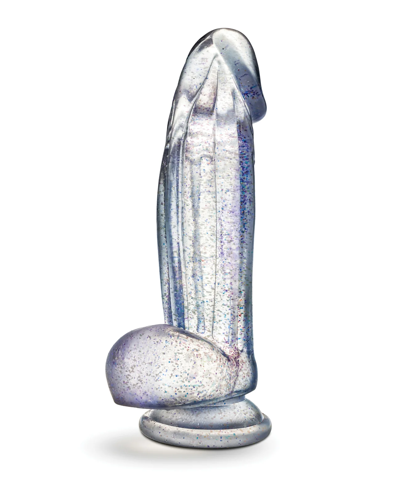 Blush Naturally Yours Bling - Sparkling Clear Dildo - Image 2