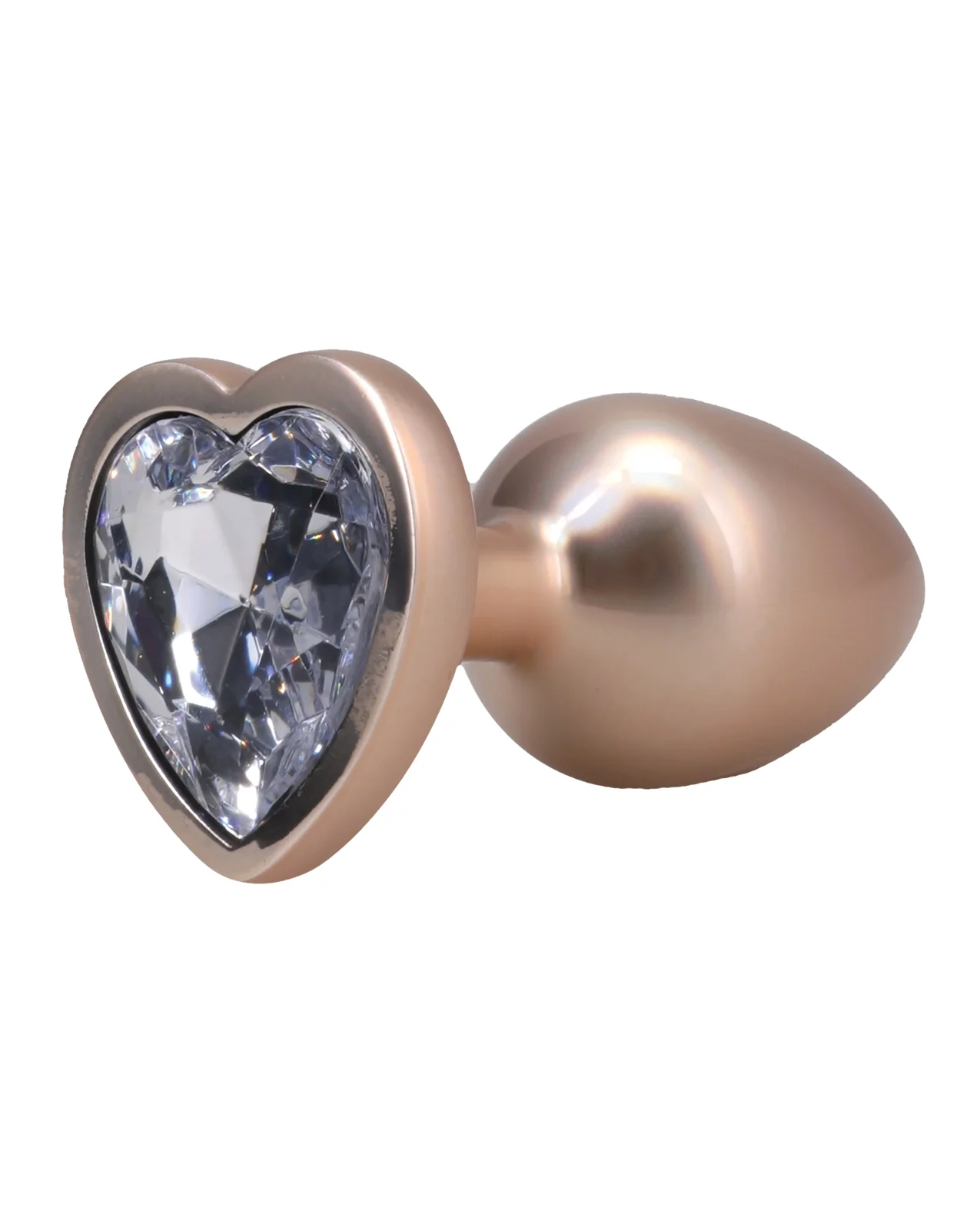 Booty Bling Jeweled Metal Plug - Small Gold - Image 3