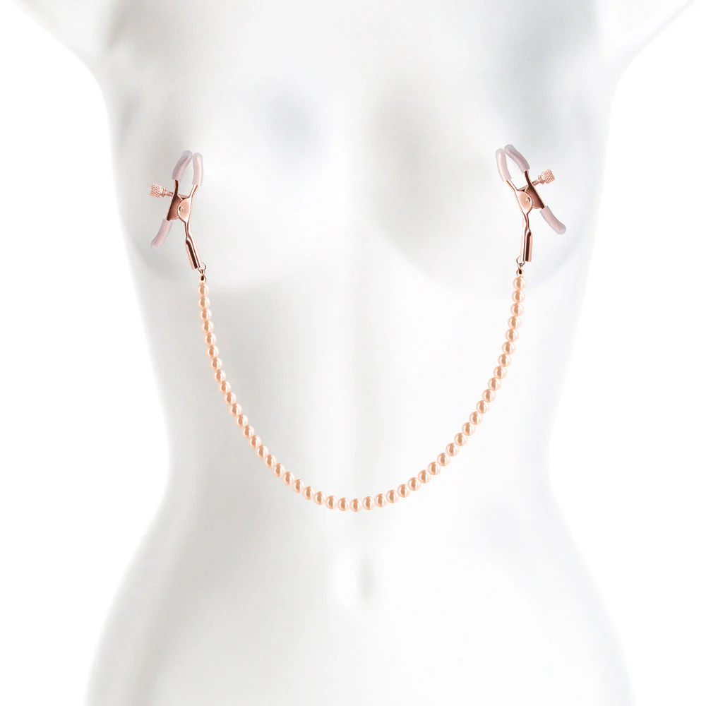 Bound Nipple Clamps DC1 Rose Gold - Image 3