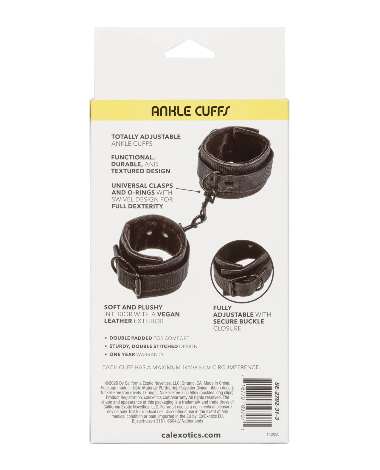 Boundless Ankle Cuffs - Black - Image 2