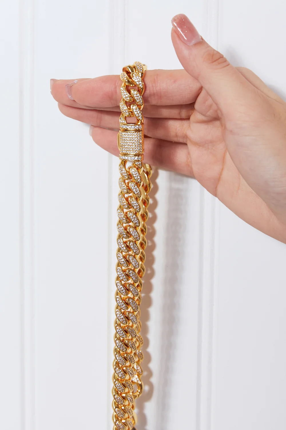 Brass Curb Chain Necklace - Image 5