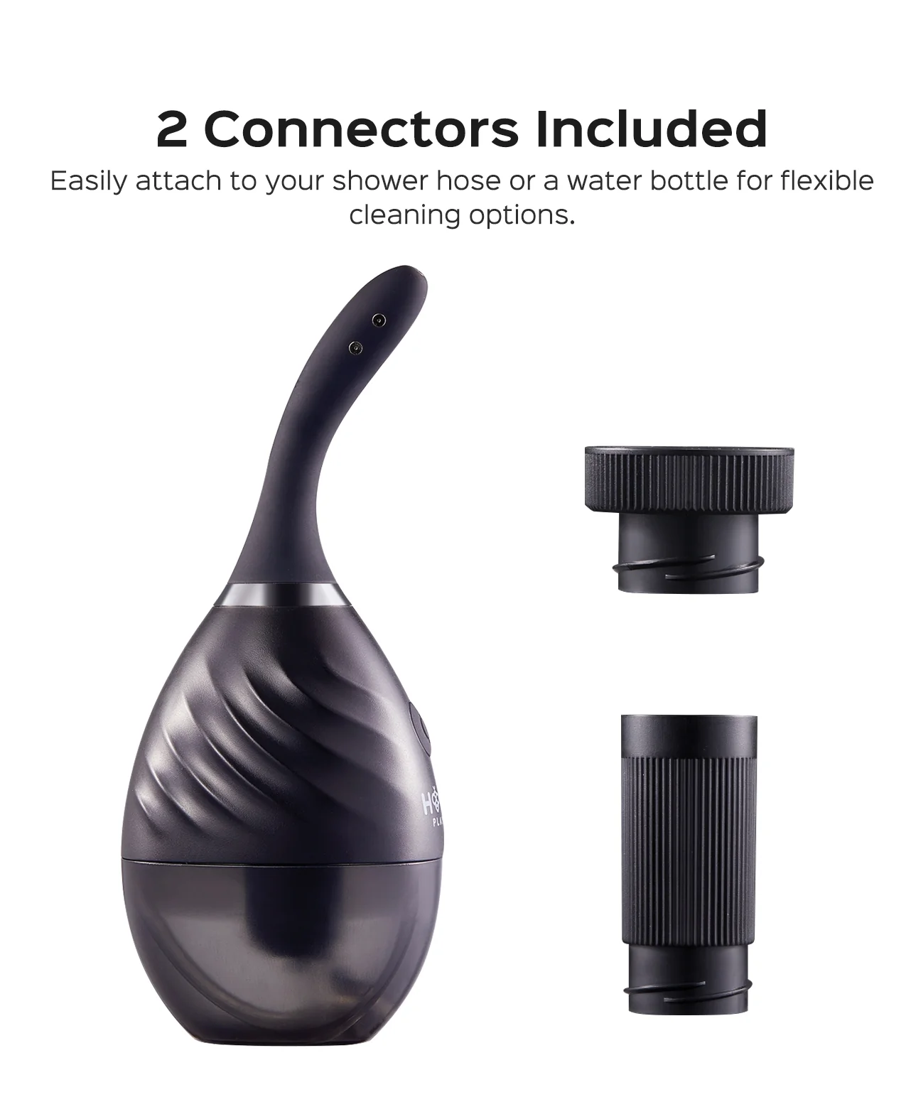 Bulby Auto Spray Anal Douche System - Black - Image 4