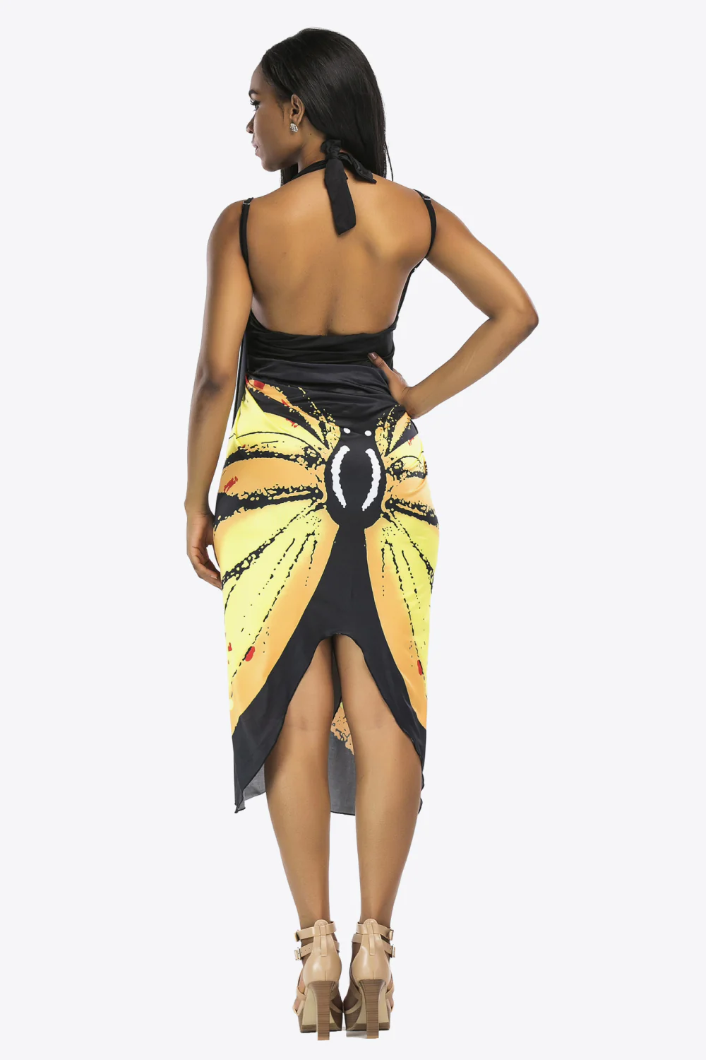 Butterfly Spaghetti Strap Cover Up - Image 4