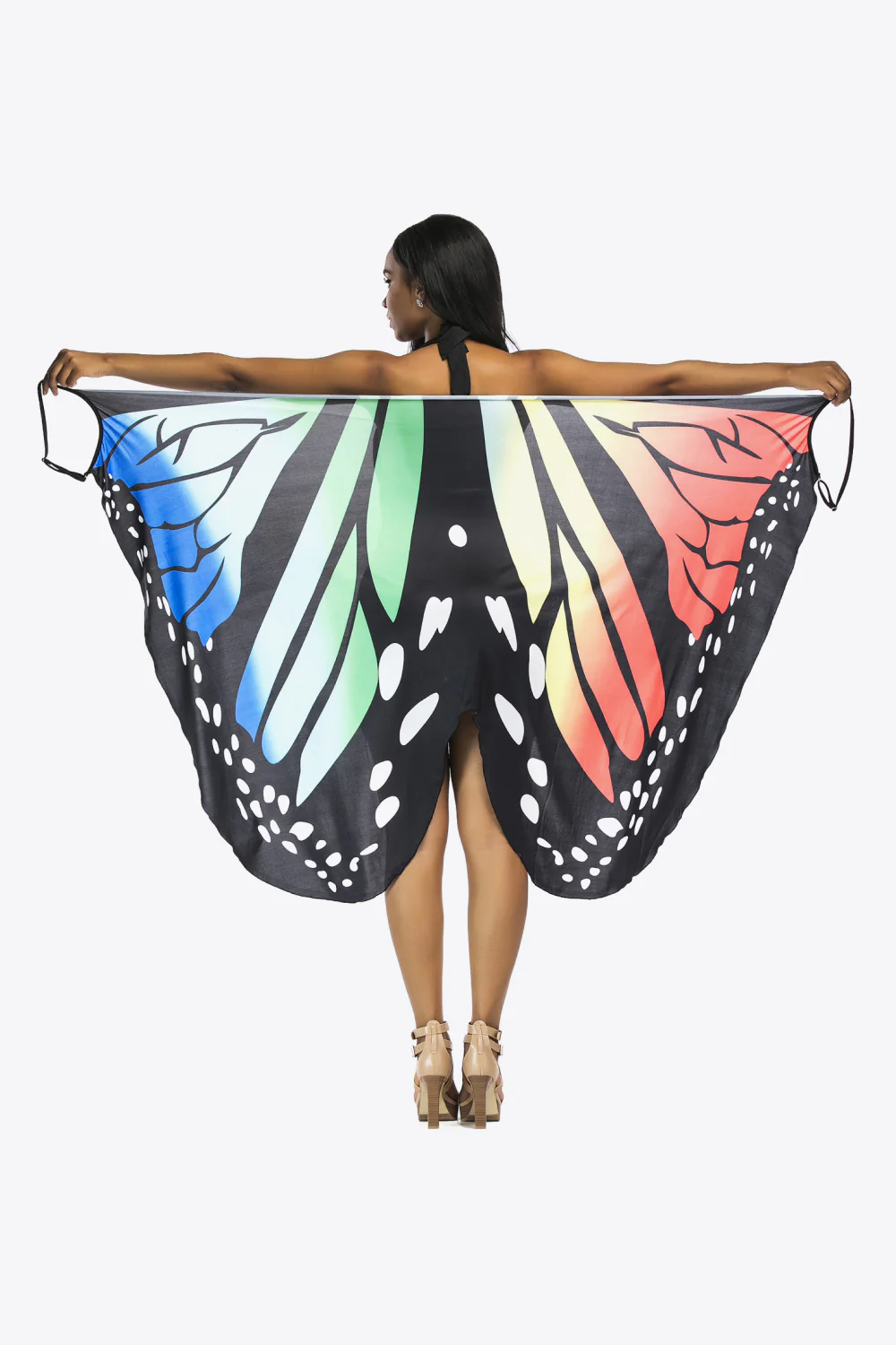 Butterfly Spaghetti Strap Cover Up - Image 9