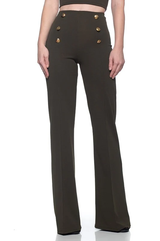 Button down flare pants - Image 5