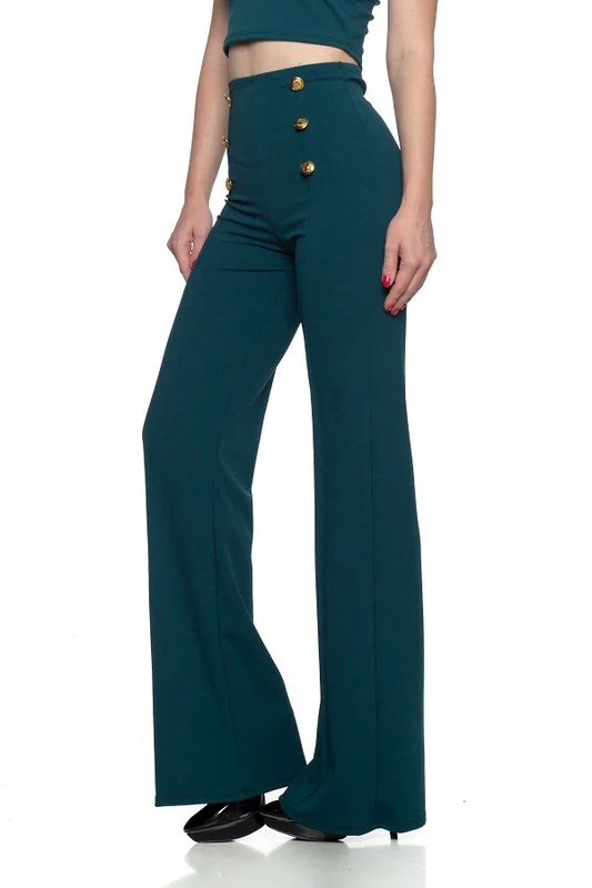 Button down flare pants - Image 7