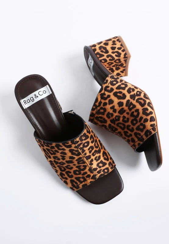 Carmila Square Toe Block Heels - Image 4