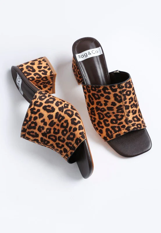 Carmila Square Toe Block Heels - Image 5