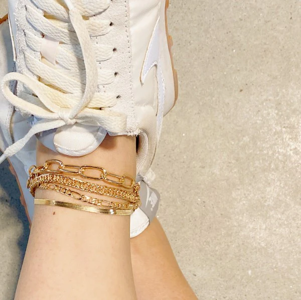 Chain Anklet Set - Image 4