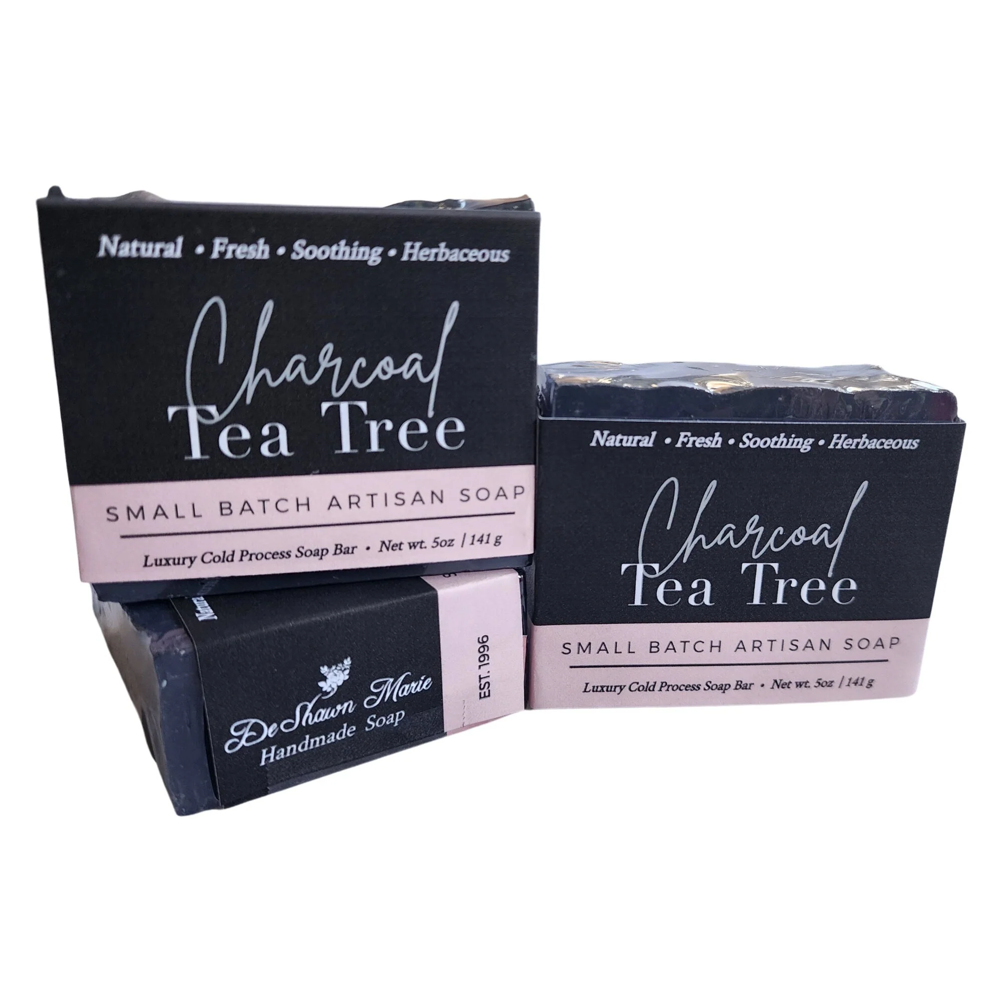 Charcoal Tea Tree Soap - Image 4