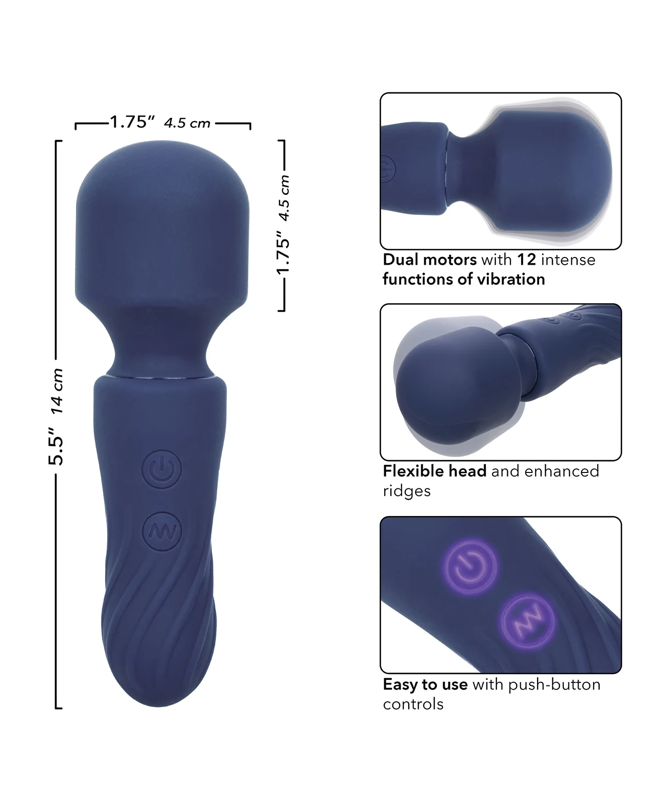 Charisma Charm Massager - Blue - Image 3