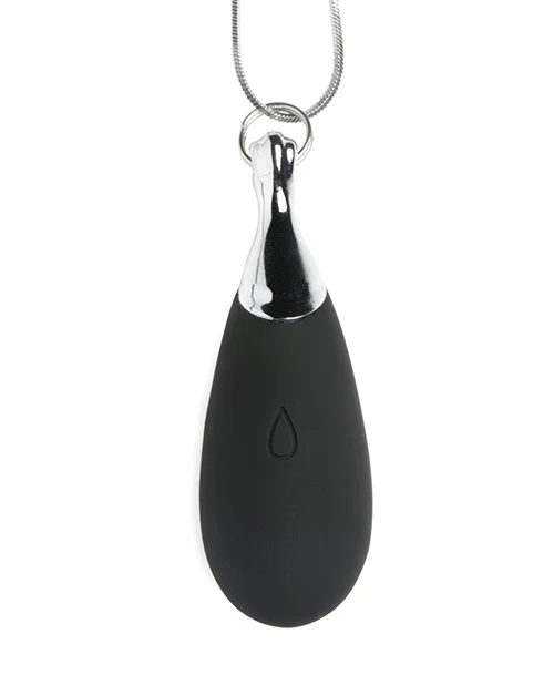 Charmed 10x Vibrating Silicone Teardrop Necklace - Image 5