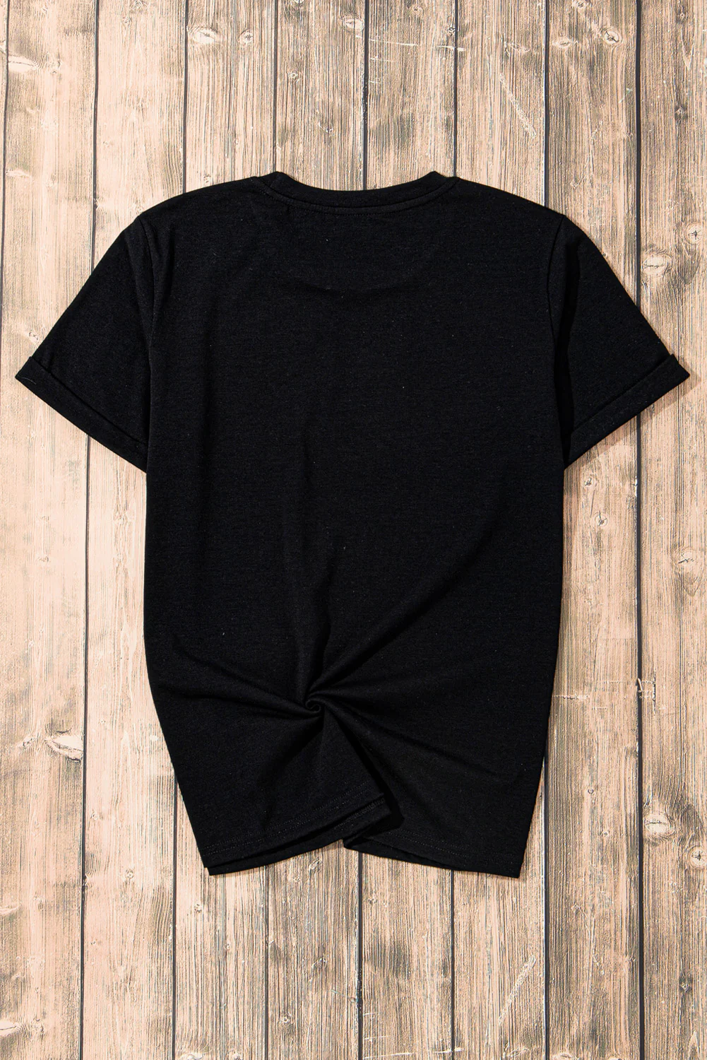 Cherry Graphic Round Neck Short Sleeve T-Shirt - Image 6