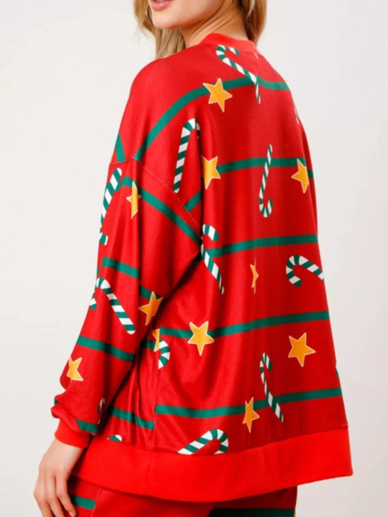 Christmas Long Sleeve Top and Pants Lounge Set - Image 16