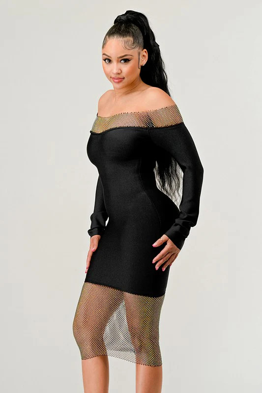 CLASSIC BANDAGE DRESS - Image 9