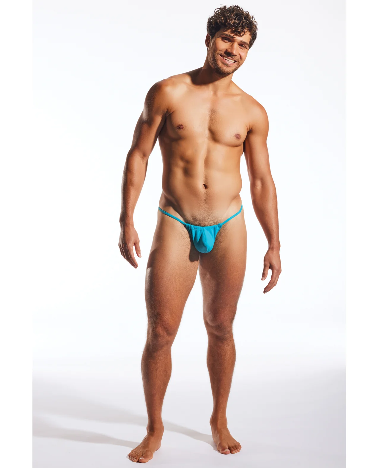 Cocksox Enhancing Pouch Slingshot - Turquoise SM - Image 4