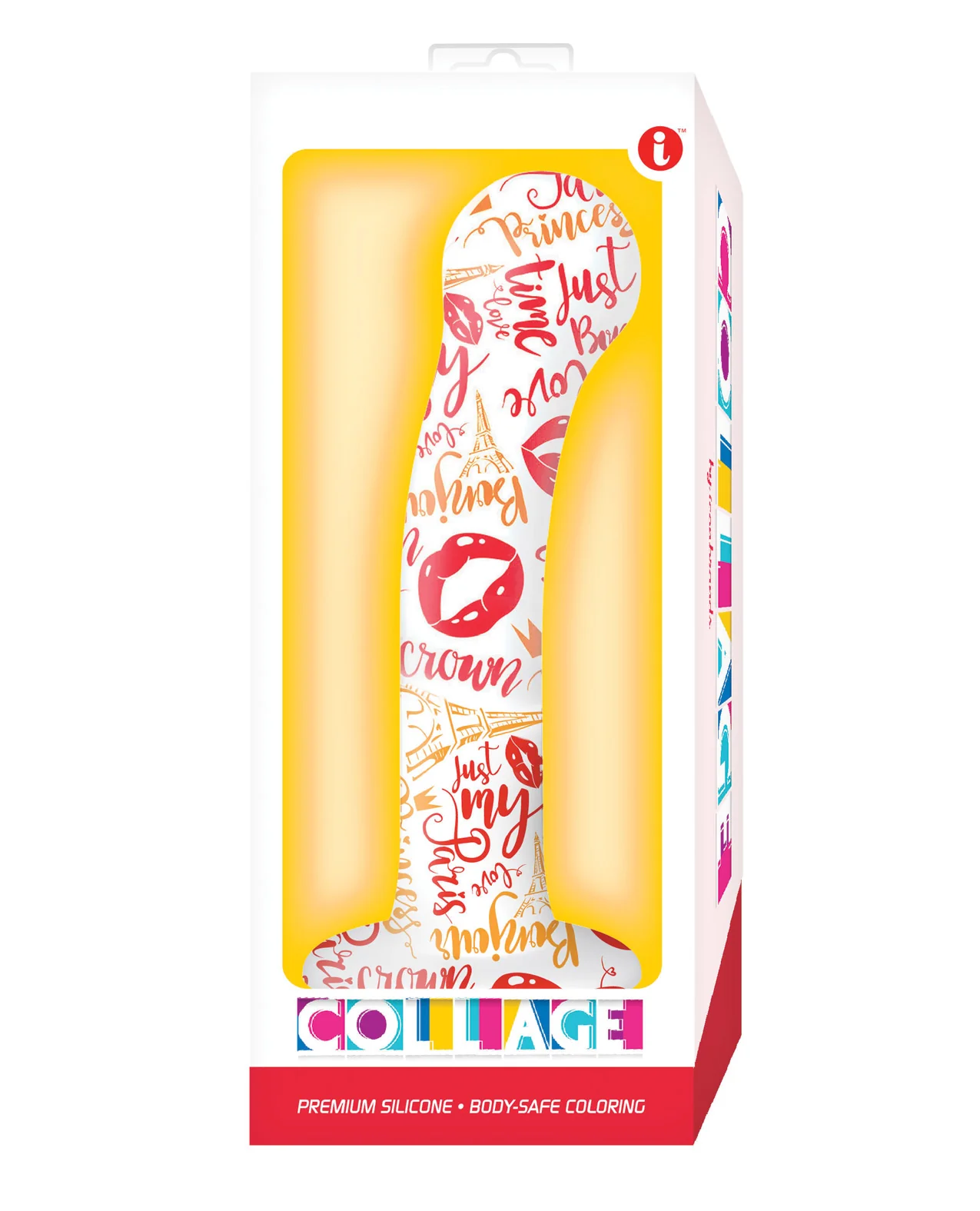 Collage I Remember Paris G Spot Silicone Dildo
