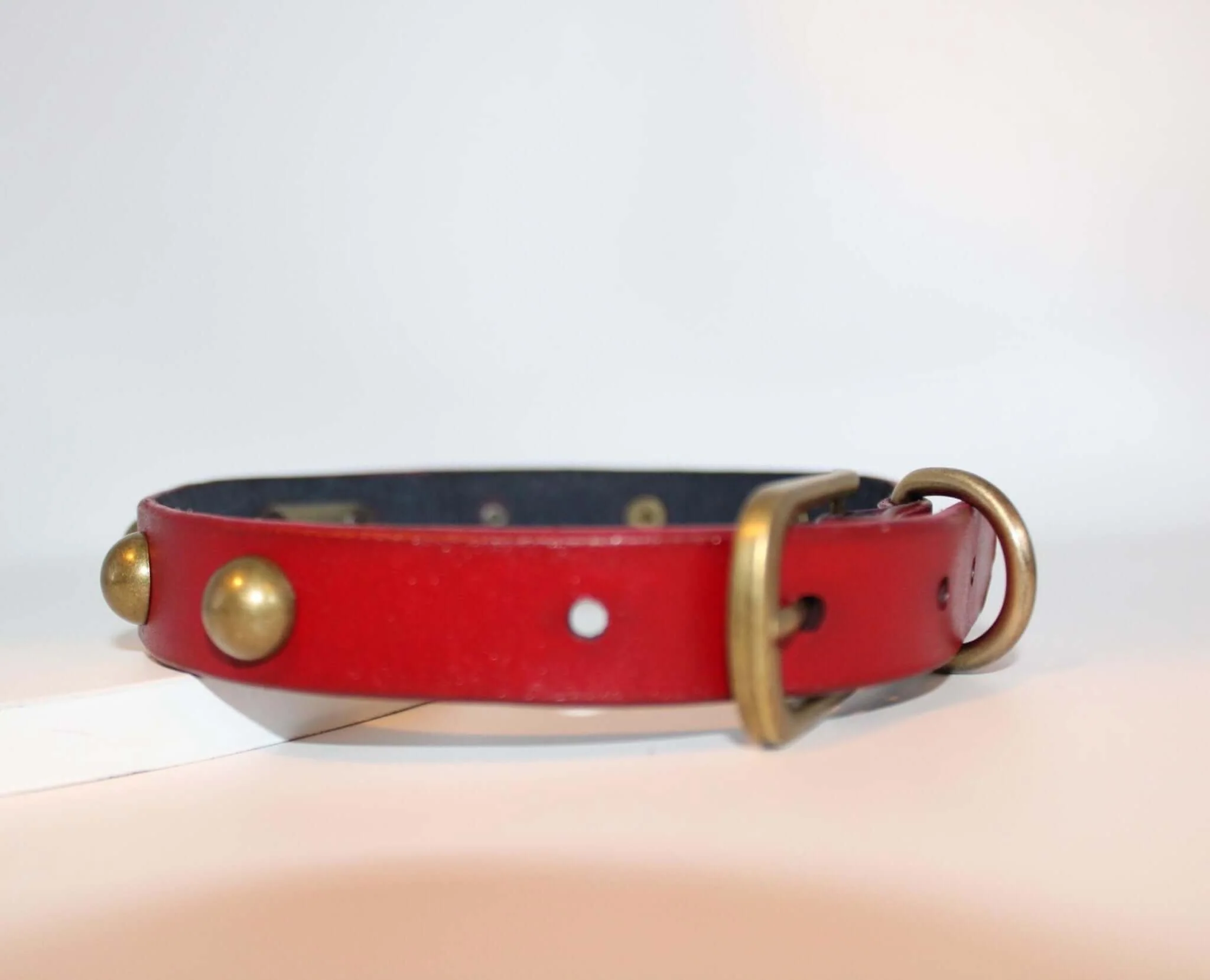 Collar Choker Leather D-Ring Choker Collar for Alt Fashion Goth - Image 4