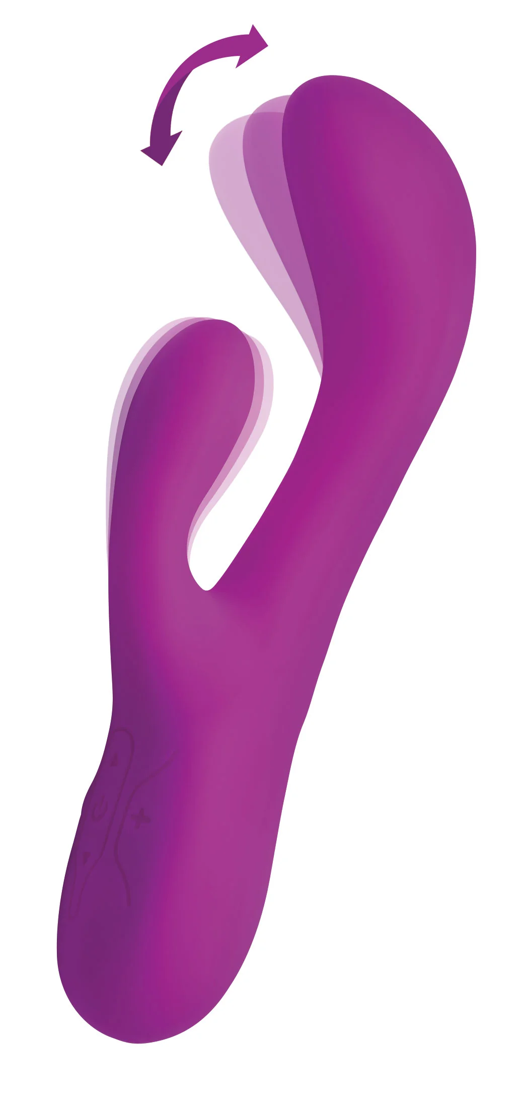 Come Hither Pro Silicone Rabbit Vibrator With Orgasmic Motion - Image 6