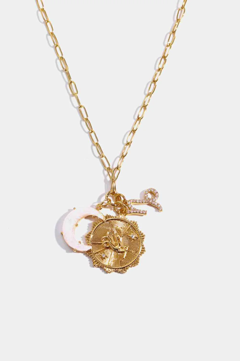 Constellation and Moon Pendant Copper Necklace - Image 40