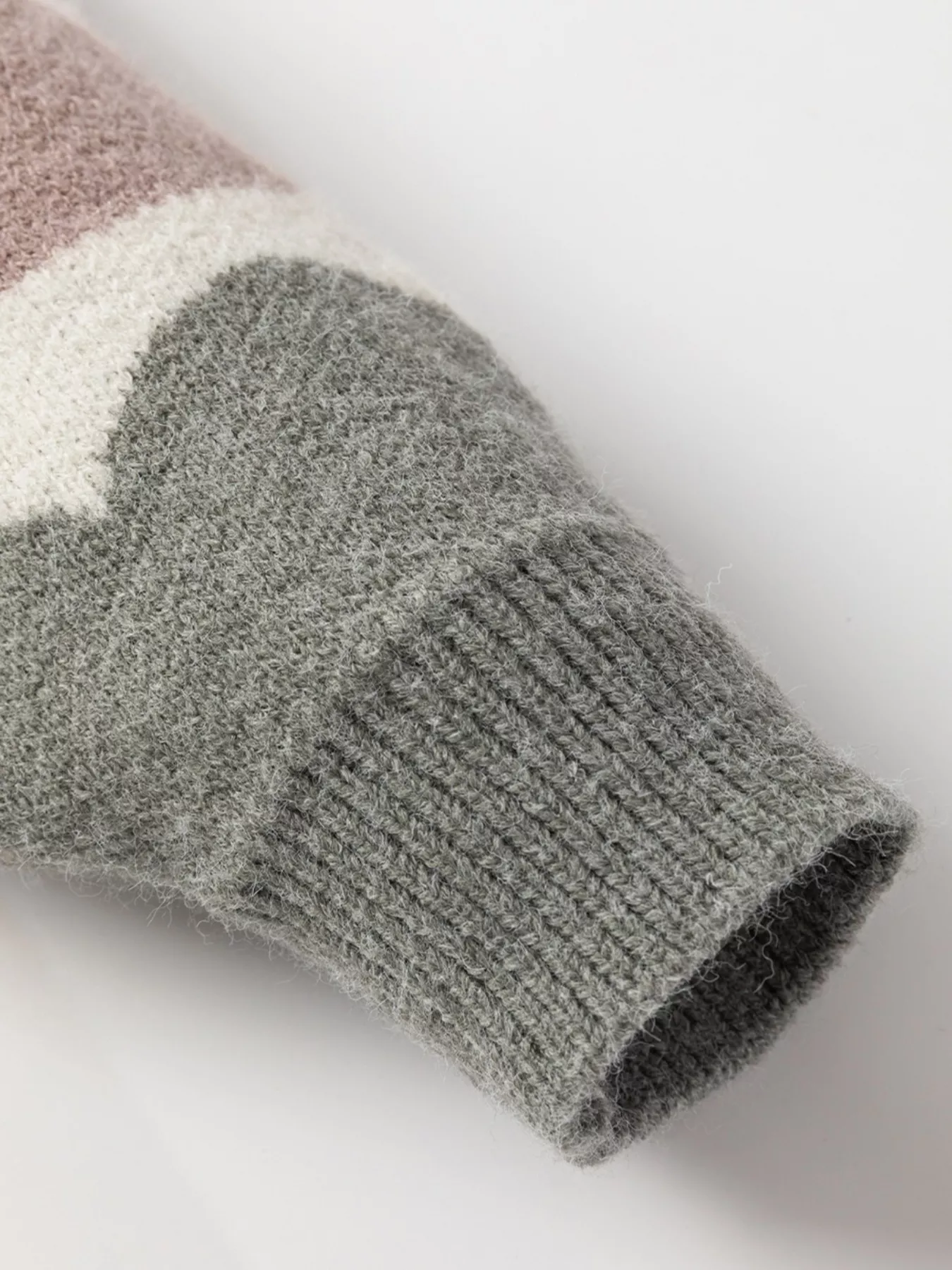 Contrast Boat Neck Sweater - Image 6