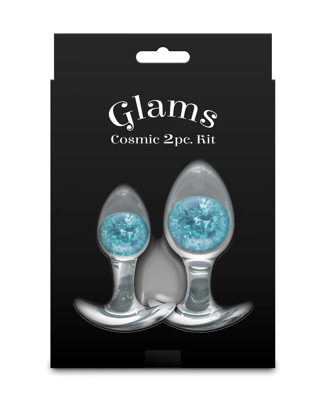 Cosmic Glams 2 pc Plug Kit - Blue - Image 4