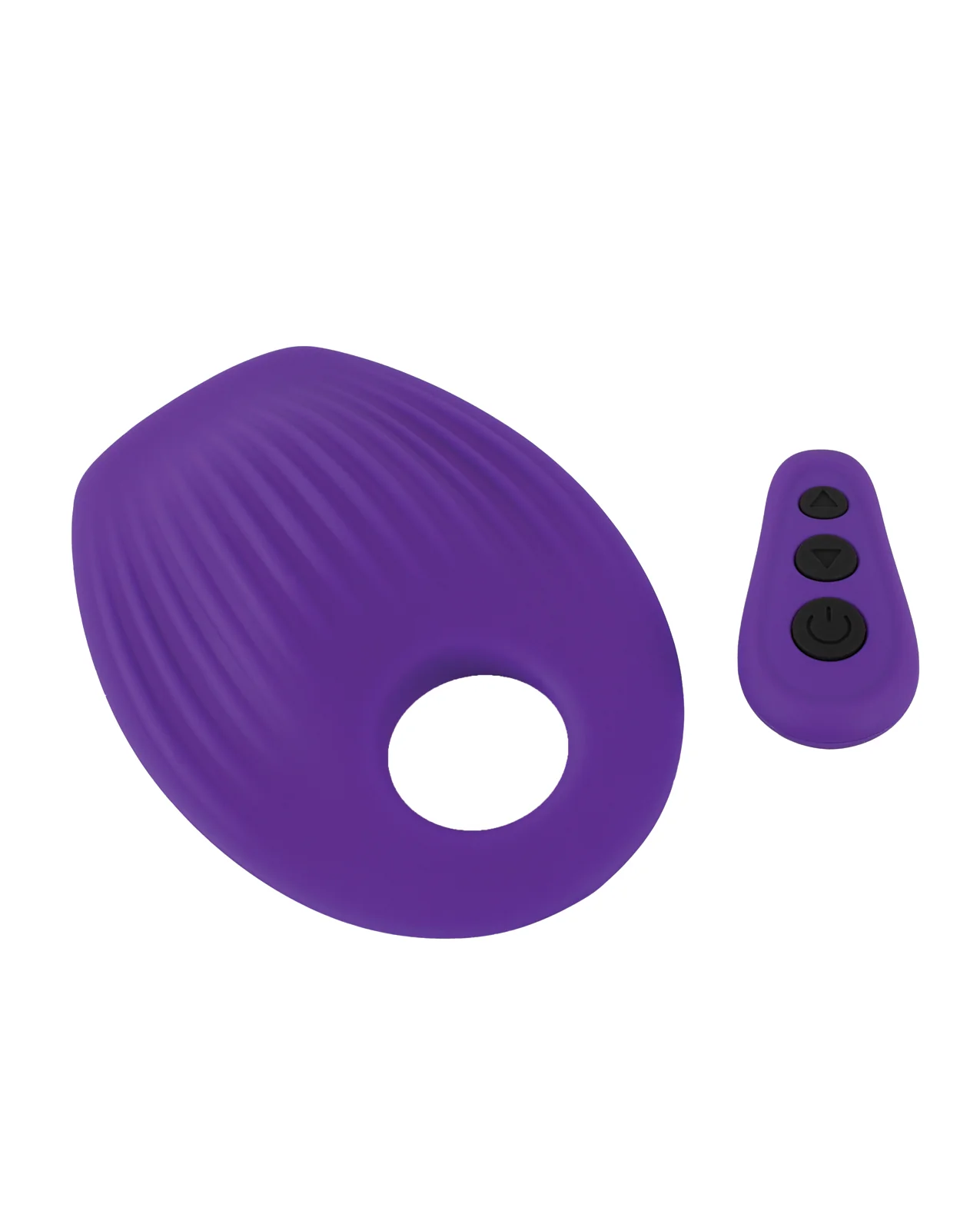 Couples Choice Grinding Cushion w/Cock Ring - Purple - Image 3