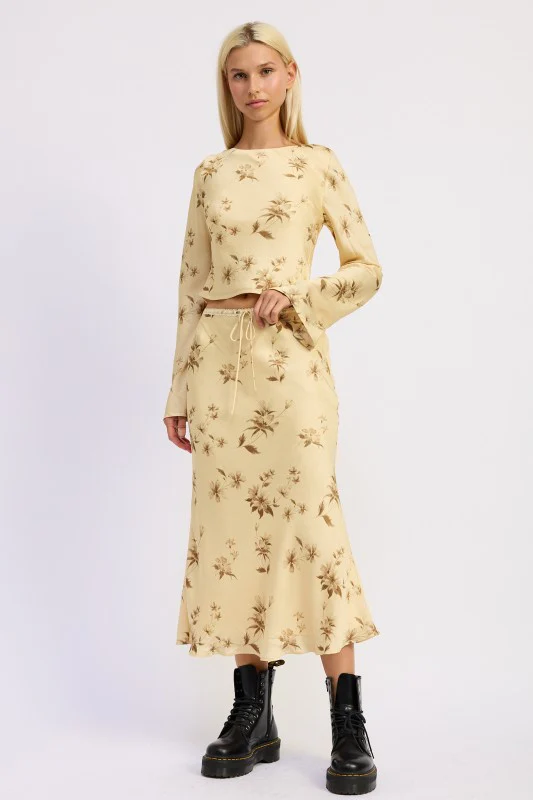 COWL NECK LONG SLEEVE BLOUSE - Image 4