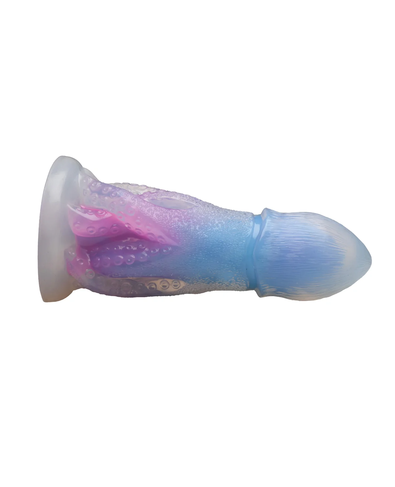 Creature Cocks - Cocktopus Deluxe Glow-in-the-Dark Vibrating Silicone Dildo - Image 5