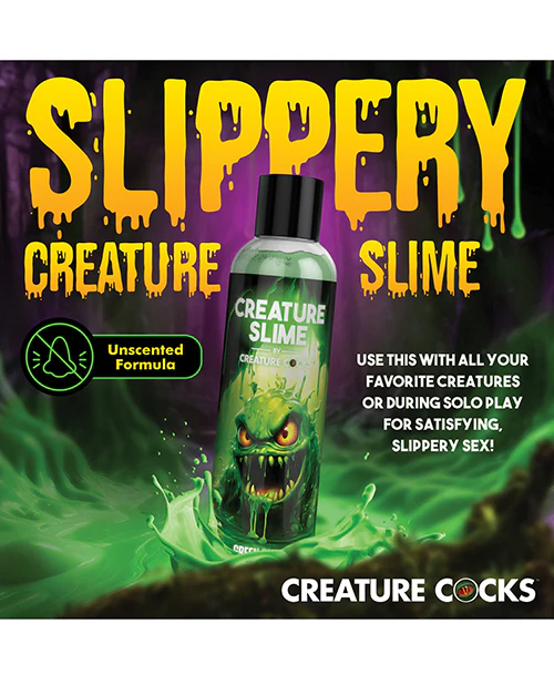 Creature Cocks - Creature Slime Green Slime Water-Based Lubricant 8 oz - Image 5