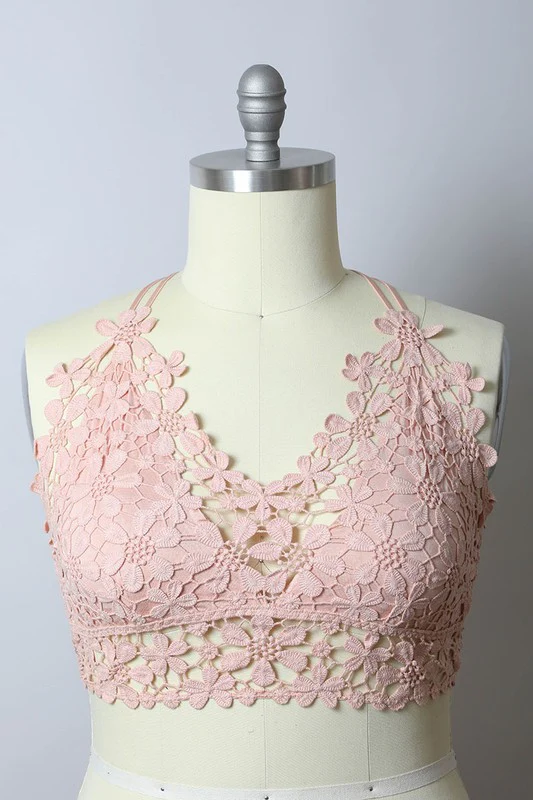 Crochet Daisy Longline Bralette Plus - Image 5