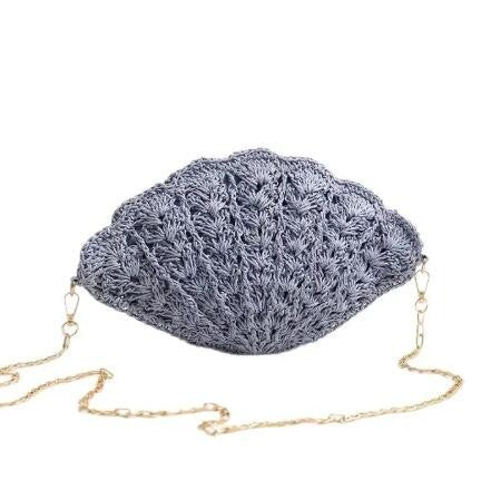 Crochet Shell-Shaped Bag - Image 4