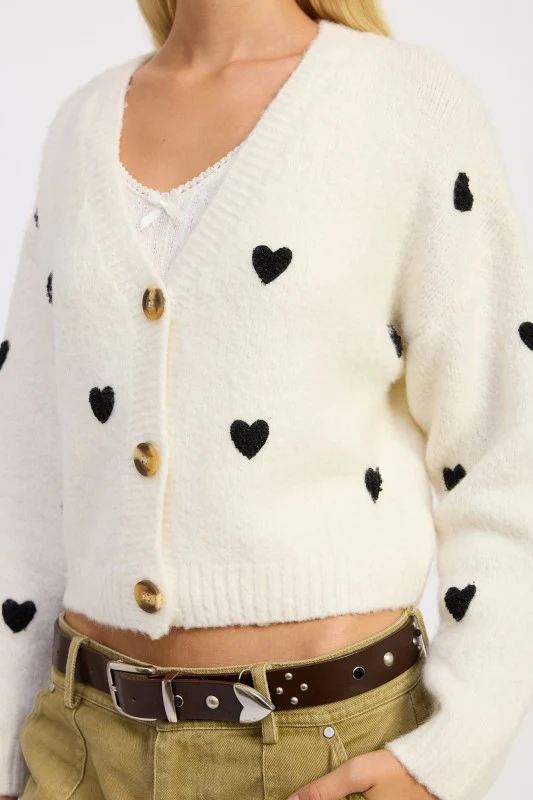 CROPPED CARDIGAN WITH EMBROIDERY - Image 11
