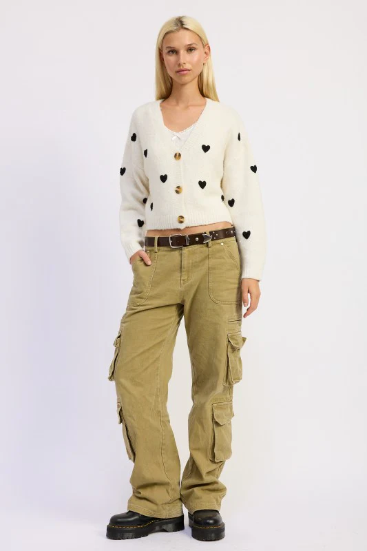 CROPPED CARDIGAN WITH EMBROIDERY - Image 12
