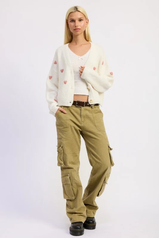 CROPPED CARDIGAN WITH EMBROIDERY - Image 7