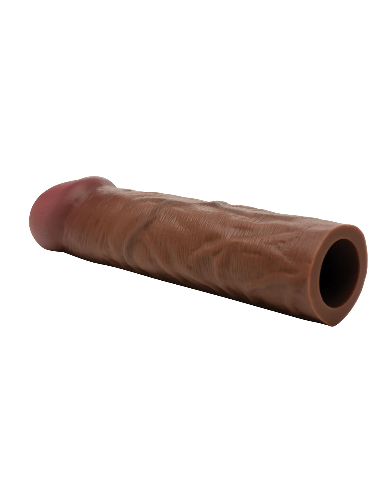 Curve Toys Jock Enhancers 1.5" Silicone Penis Extension Sleeve - Dark - Image 4