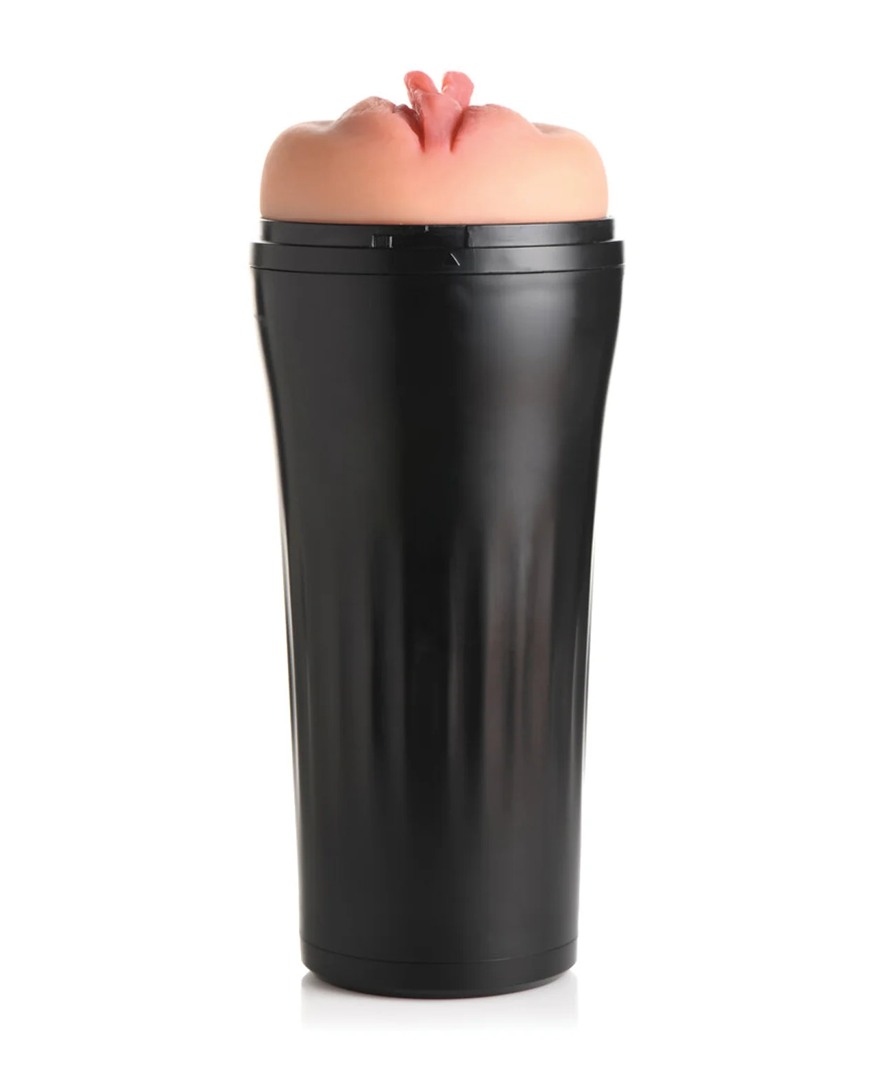 Curve Toys Mistress Vibrating Pussy Masturbator - Tan - Image 3