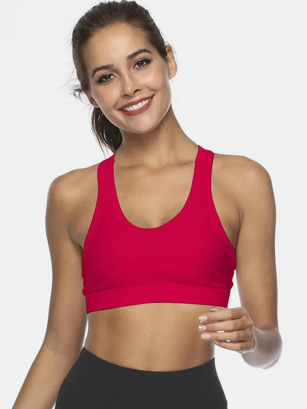 Cutout Scoop Neck Active Tank - Image 18