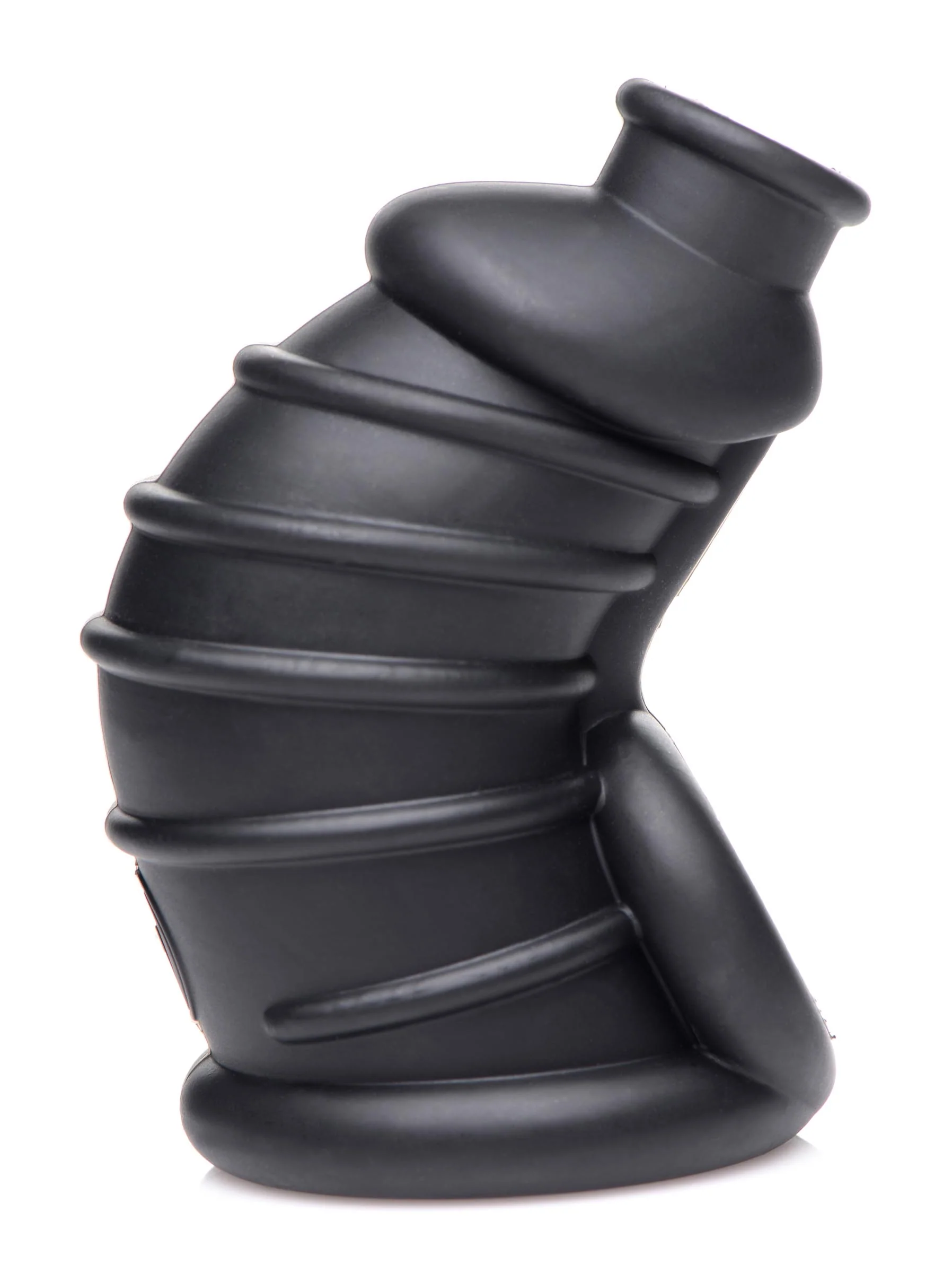 Dark Chamber Silicone Chastity Cage - Image 4