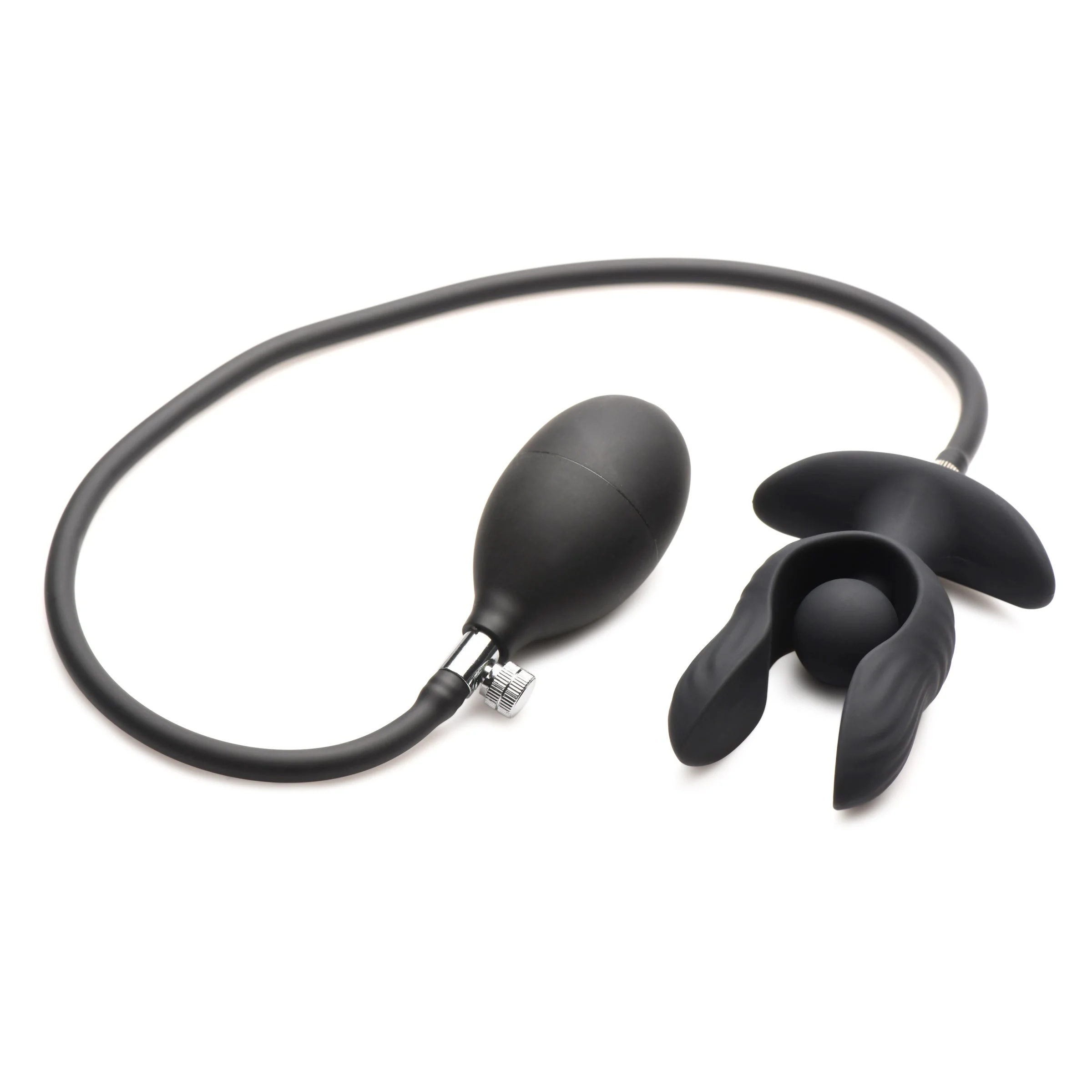 Dark Pearl Inflatable Vibrating Butt Plug - Image 3