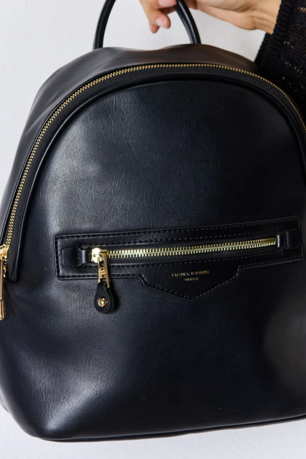 David Jones PU Leather Backpack - Image 8