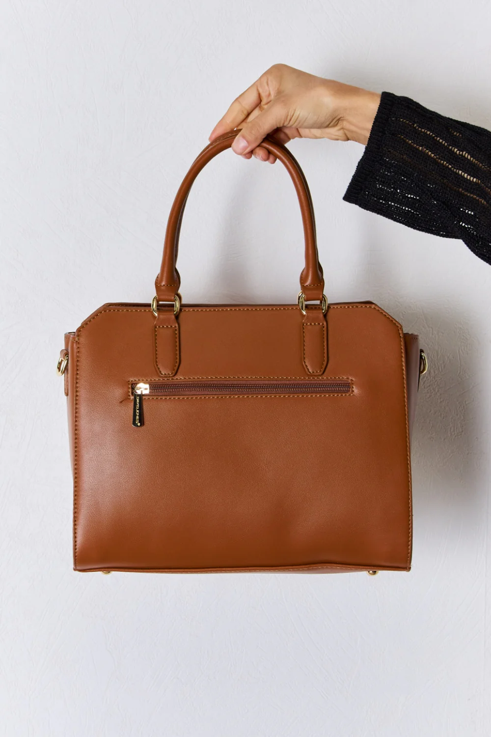 David Jones Texture PU Leather Handbag - Image 18
